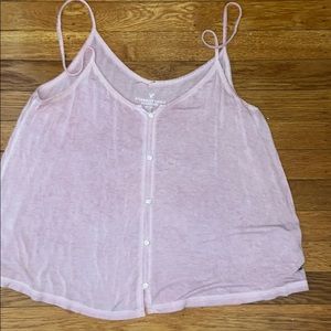 Purple american eagle tank top